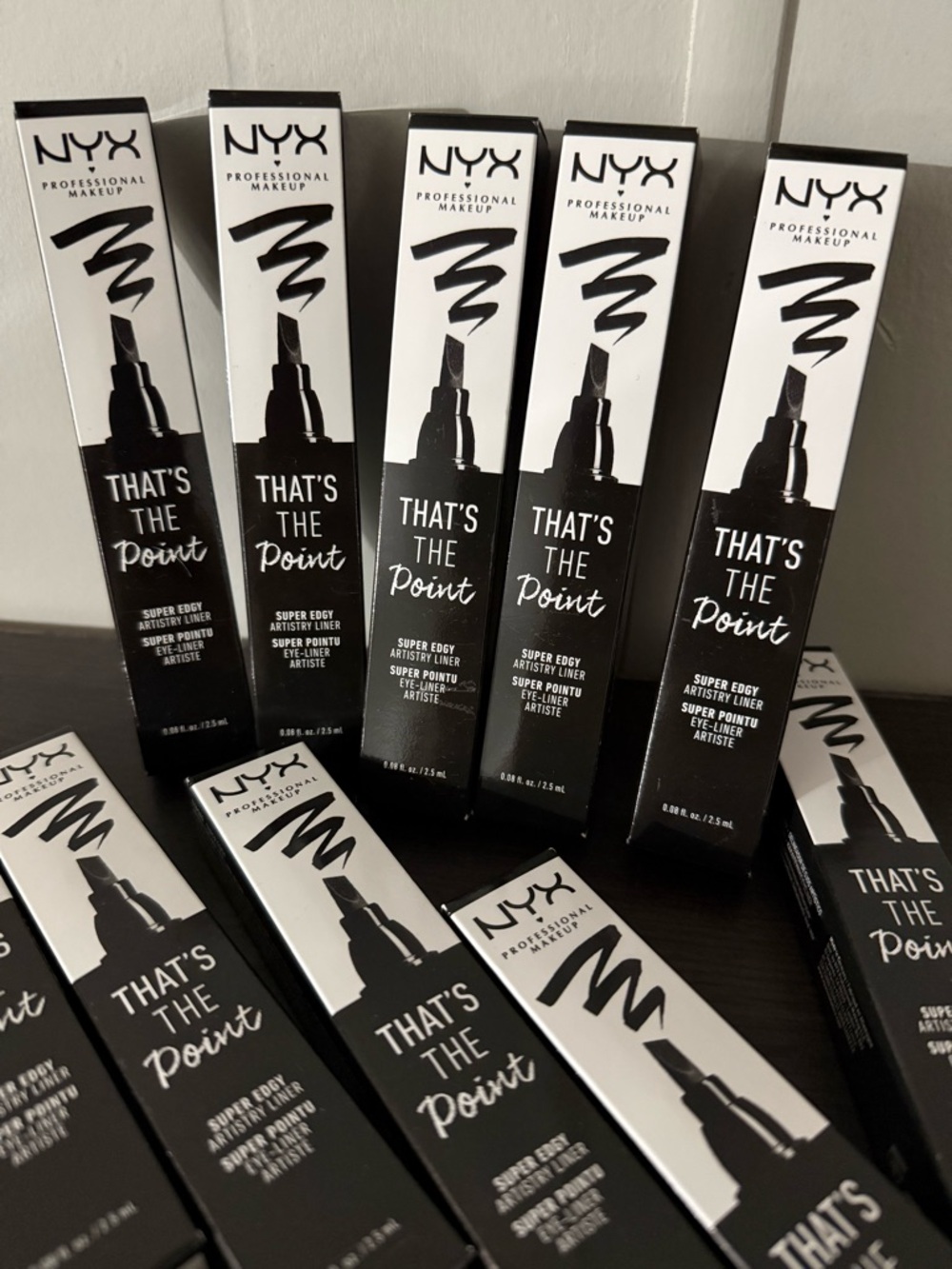 NYX That’s The Point Liquid Eyeliner — Black and White Packaging